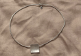 Stříbrný náhrdelník s diamanty stříbro 925/1000 
